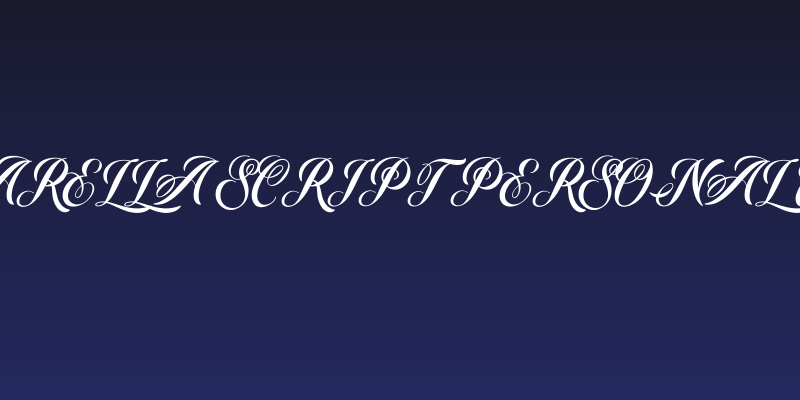 Starella Script PERSONAL USE Social Header