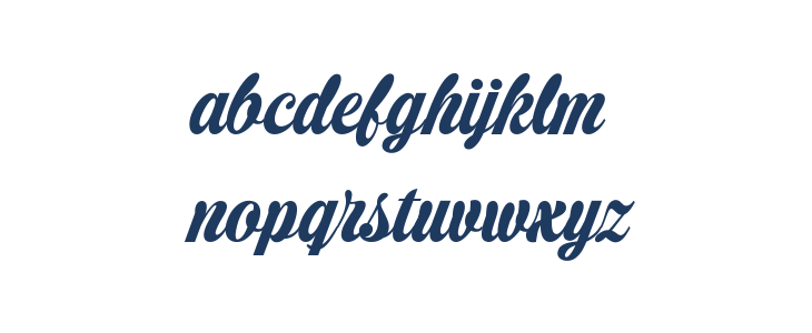 Starella Script PERSONAL USE Lowercase