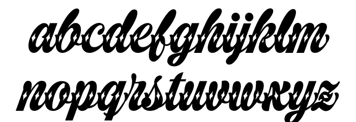 Starella Tattoo Deco PERSONAL Font LOWERCASE