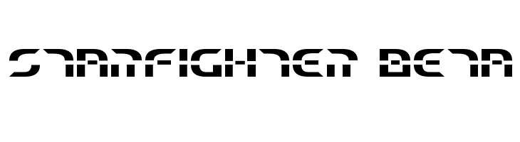 Starfighter Beta  Скачать бесплатные шрифты