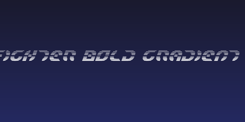 Starfighter Bold Gradient Italic Social Header