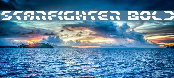 Starfighter Bold Font examples