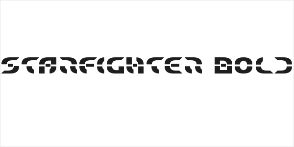 Starfighter Bold Logo
