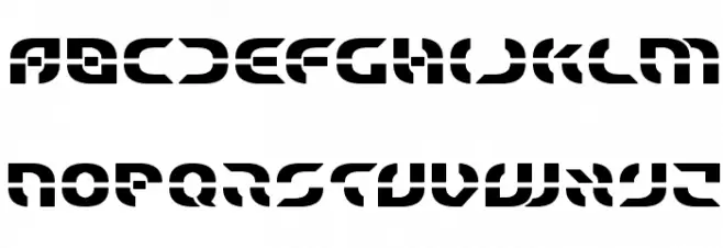 Starfighter Bold फ़ॉन्ट लोअरकेस