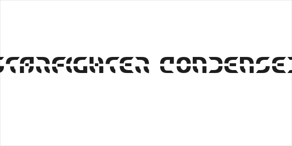 Starfighter Condensed Logo