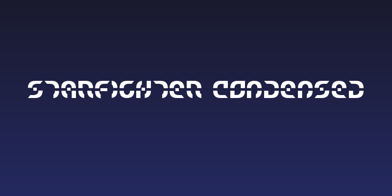 Starfighter Condensed Social Header