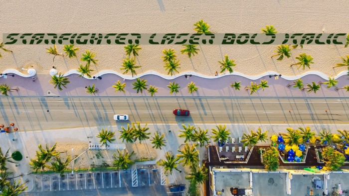 Starfighter Laser Bold Italic Example 3