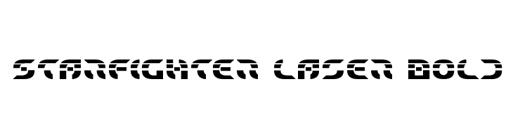 Starfighter Laser Bold Font