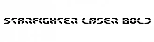 Starfighter Laser Bold  تنزيل الخطوط