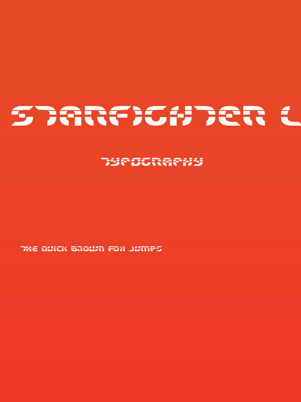 Starfighter Laser Bold Poster