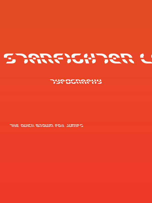 Starfighter Leftalic Poster