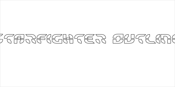 Starfighter Outline Logo