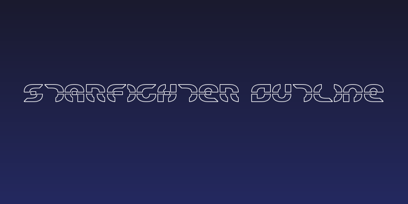 Starfighter Outline Social Header