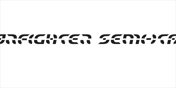 Starfighter Semi-Italic Logo