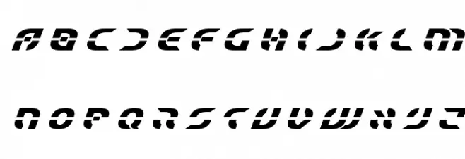 Starfighter Title Bold Italic Fuentes MINÚSCULAS