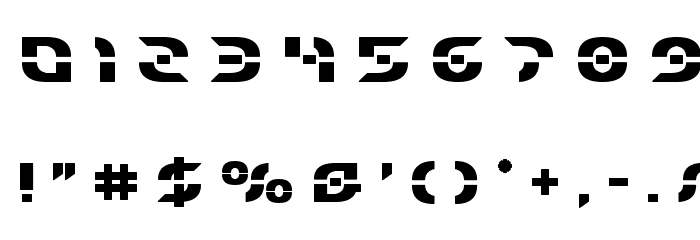 Starfighter Title Bold Font OTHER CHARS