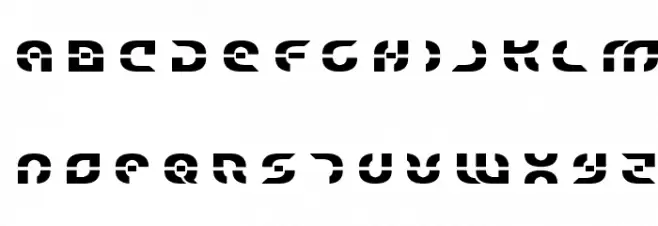 Starfighter Title Bold 字体 大写