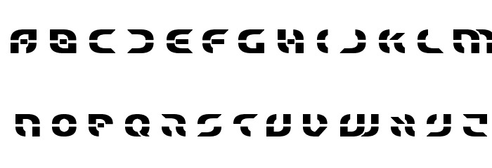 Starfighter Title Bold Font LOWERCASE