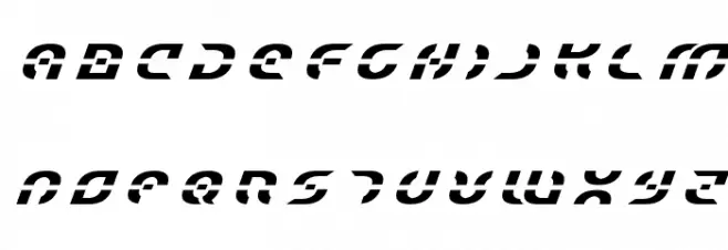Starfighter Title Italic خط أحرف كبيرة