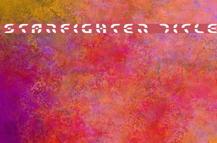 Starfighter Title Font examples