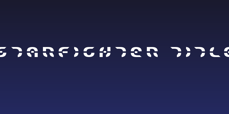 Starfighter Title Social Header