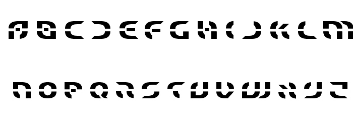 Starfighter Title Font LOWERCASE