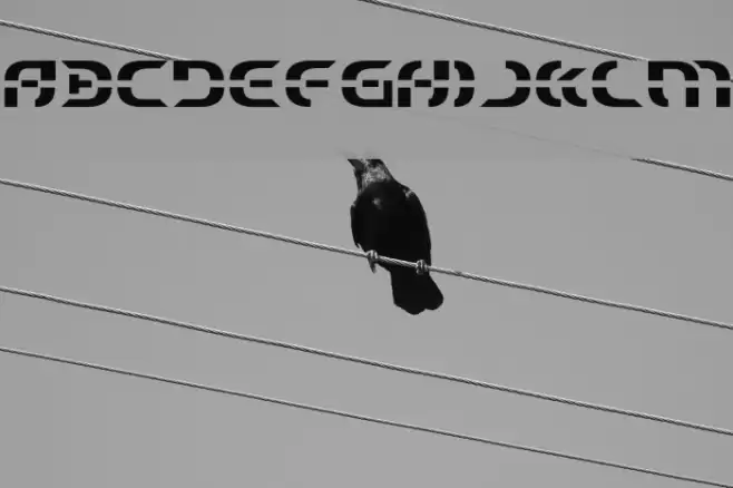 Starfighter Font examples