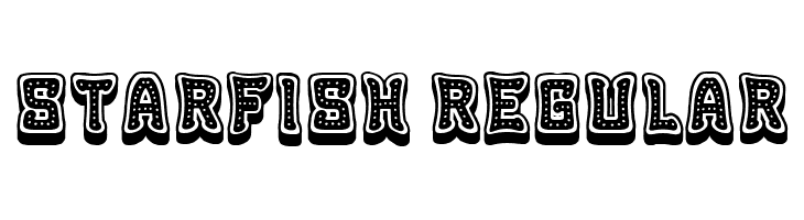 Starfish Regular  Frei Schriftart Herunterladen