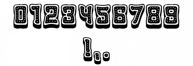 Starfish Regular Font OTHER CHARS