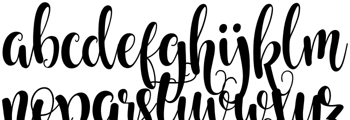 Starfish Font LOWERCASE