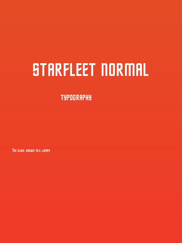 Starfleet Normal Poster