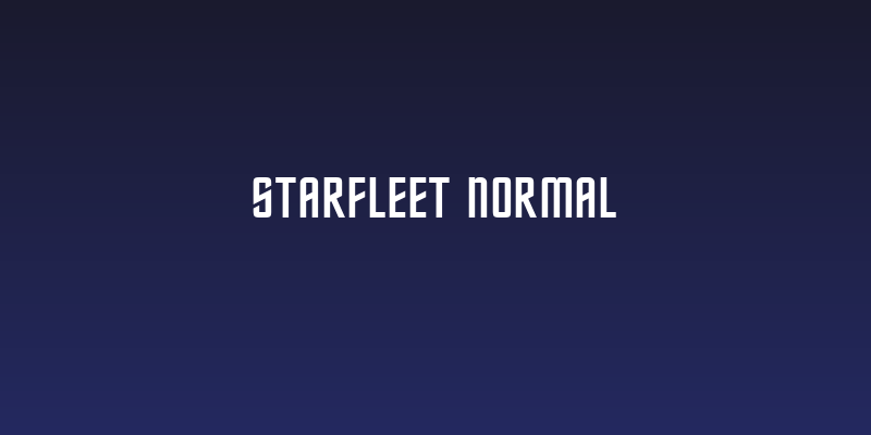 Starfleet Normal Social Header