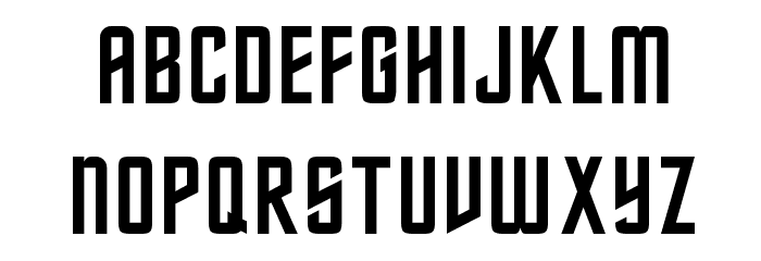 Starfleet Normal Font LOWERCASE