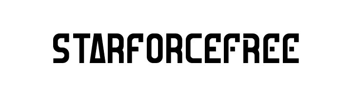 StarforceFREE  font caratteri gratis