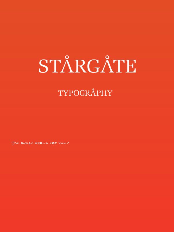Stargate Poster