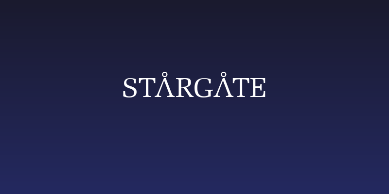 Stargate Social Header