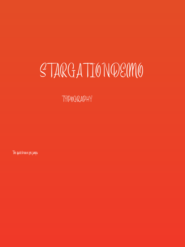 StargationDEMO Poster