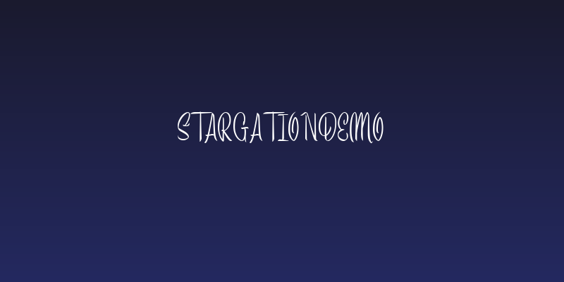 StargationDEMO Social Header