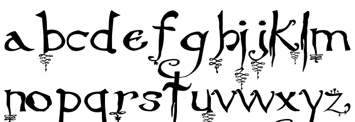 Stargaze Font LOWERCASE
