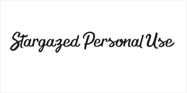 Stargazed Personal Use Logo