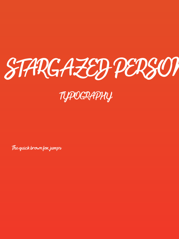 Stargazed Personal Use Poster