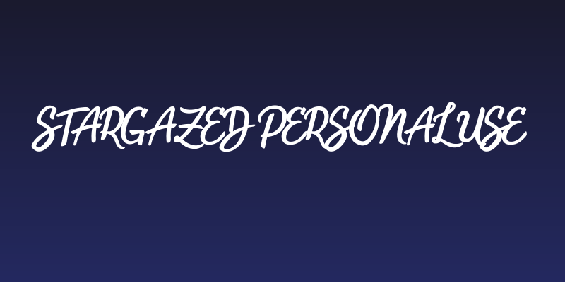 Stargazed Personal Use Social Header