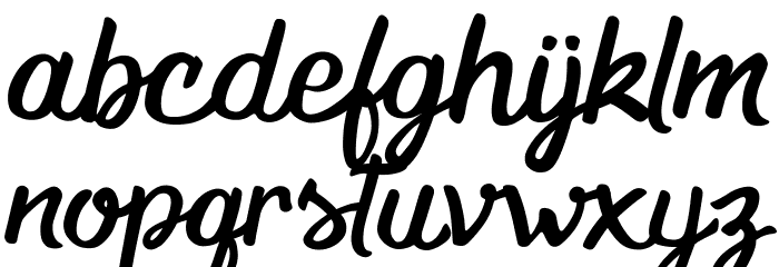 Stargazed Personal Use Font LOWERCASE