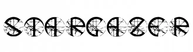 Stargazer  Frei Schriftart Herunterladen