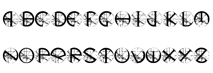 Stargazer Font LOWERCASE