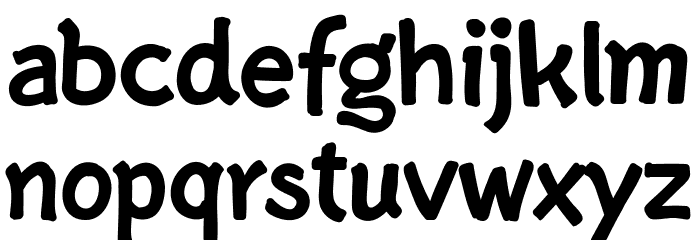 Starge PERSONAL USE ONLY Font LOWERCASE