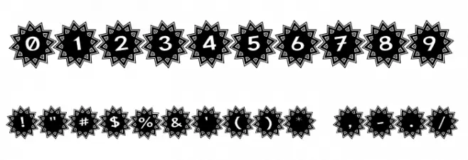 Stargit Ver2 フォント その他の文字
