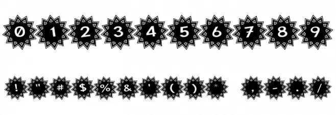 Stargit Ver2 フォント その他の文字