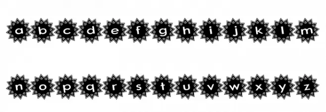 Stargit Ver2 フォント 小文字
