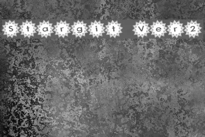 Stargit Ver2 フォント examples